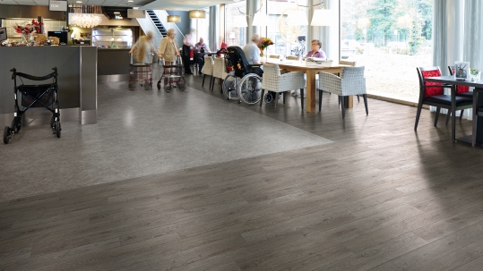 Forbo Eternal in Care Home dining room